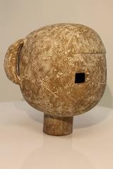 Rare Ceramic Claude Conover Head Sculpture