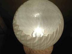 Large Murano Circular Table Lamp by VeArt