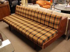 Rare Pair of Matching Signed Hans Wegner for GETAMA Day Beds