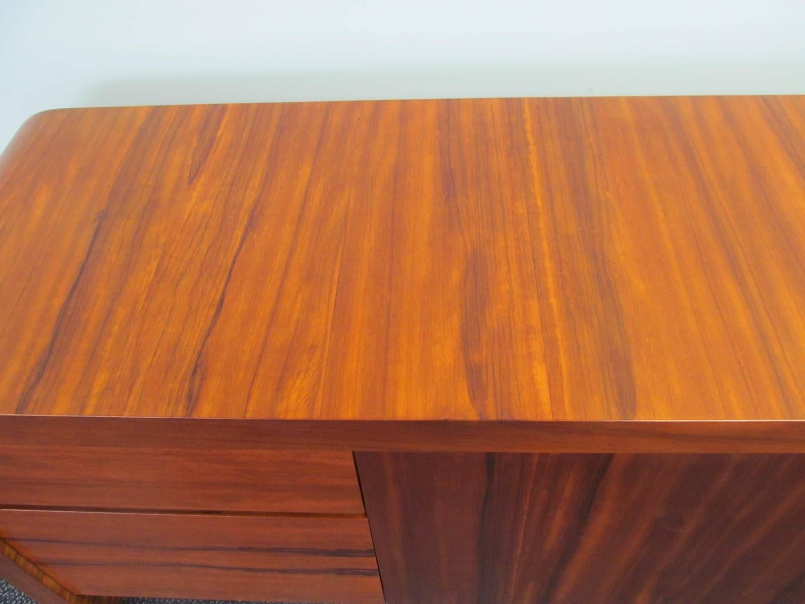 American Rare and Large Signed Credenza by Vladimir Kagan in Rosewood