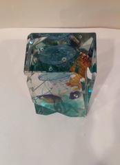 Amazing Signed Abstract Murano Aquarium Sculpture by Alfredo Barbini