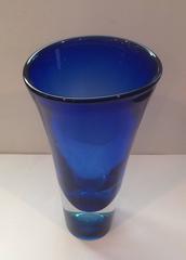Large Sommerso Vase by Goran Warff for Kosta Boda