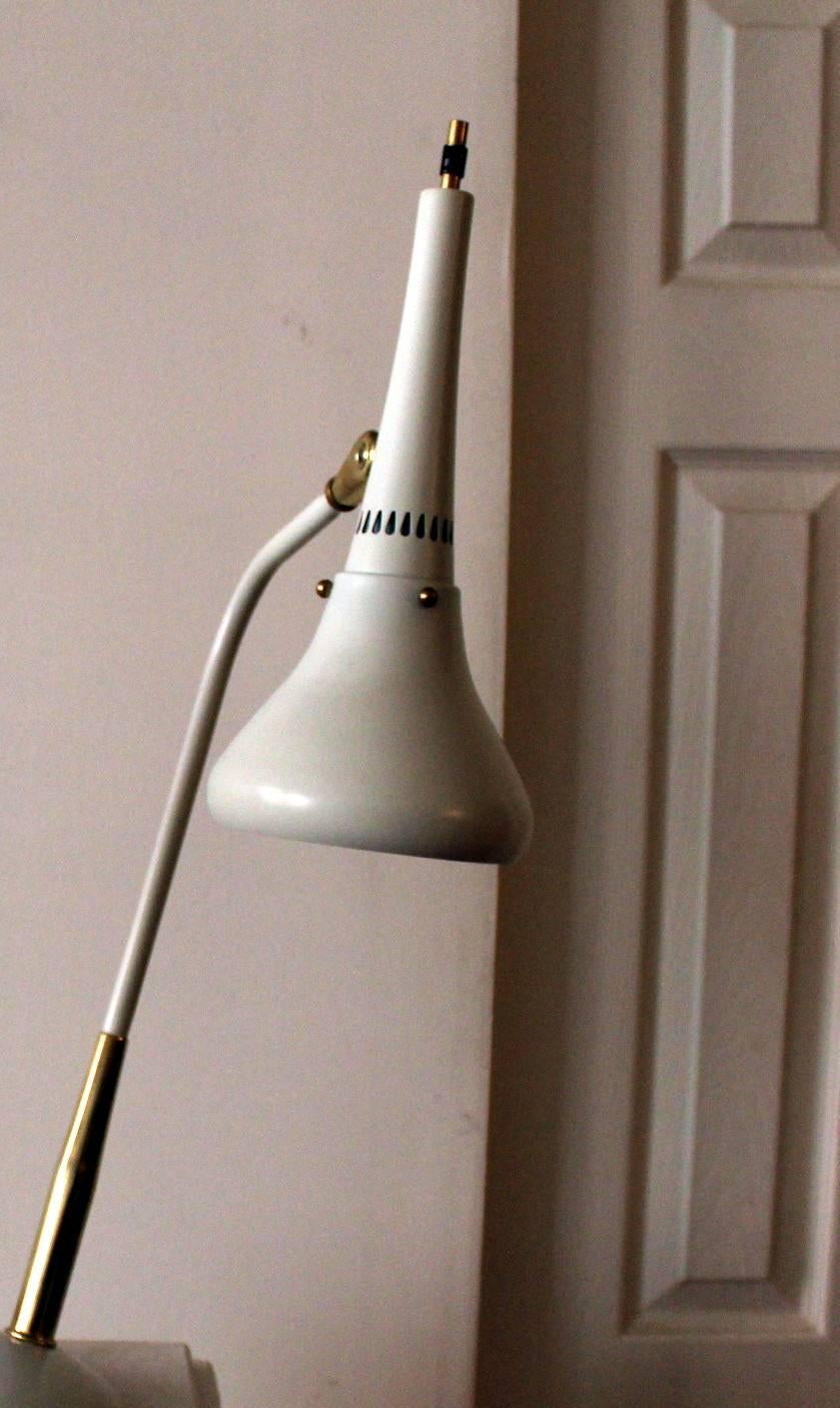 American Style of Gerald Thurston for Lightolier Double Cone Lamp