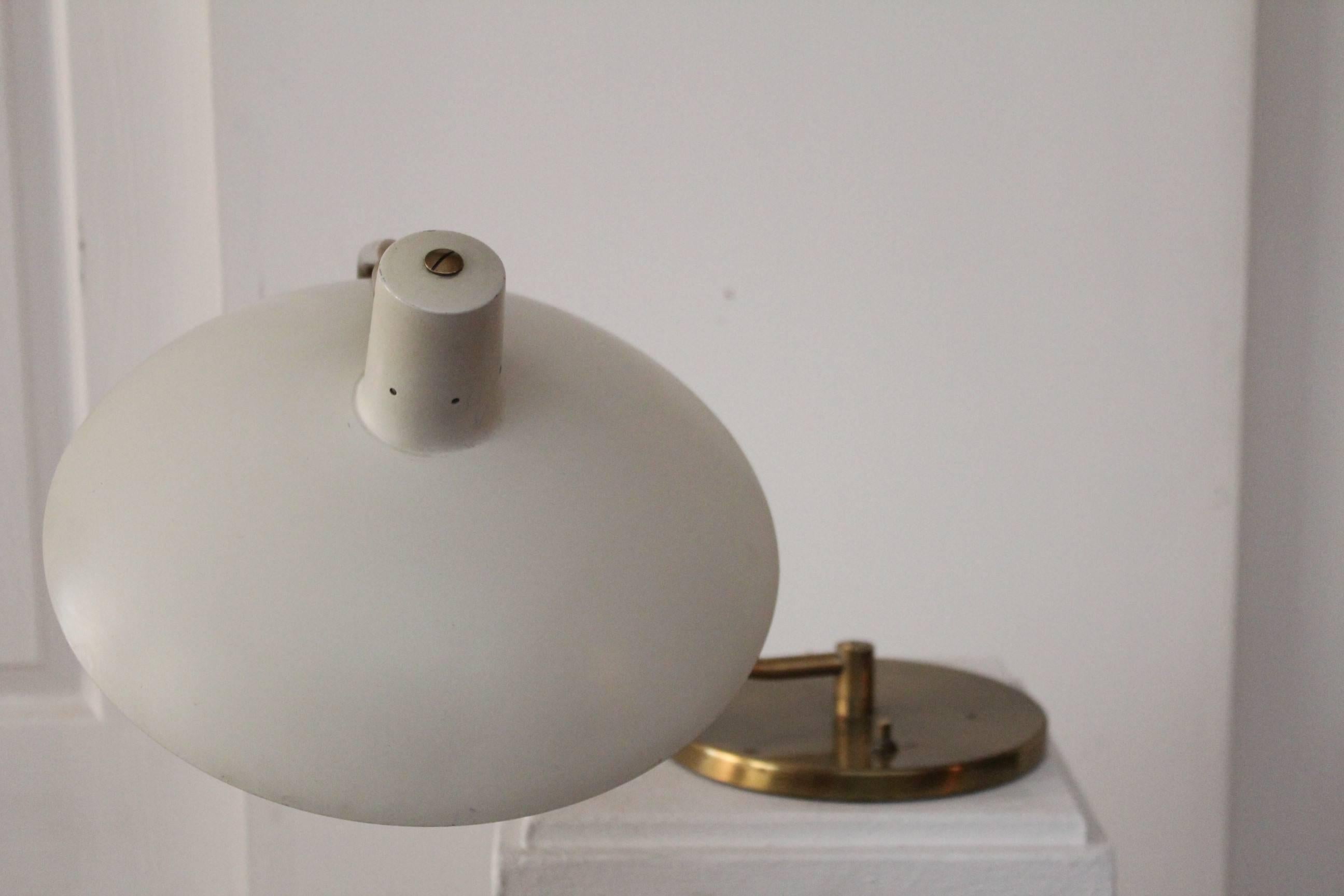 Brass Desk Lamp by Clay Michie