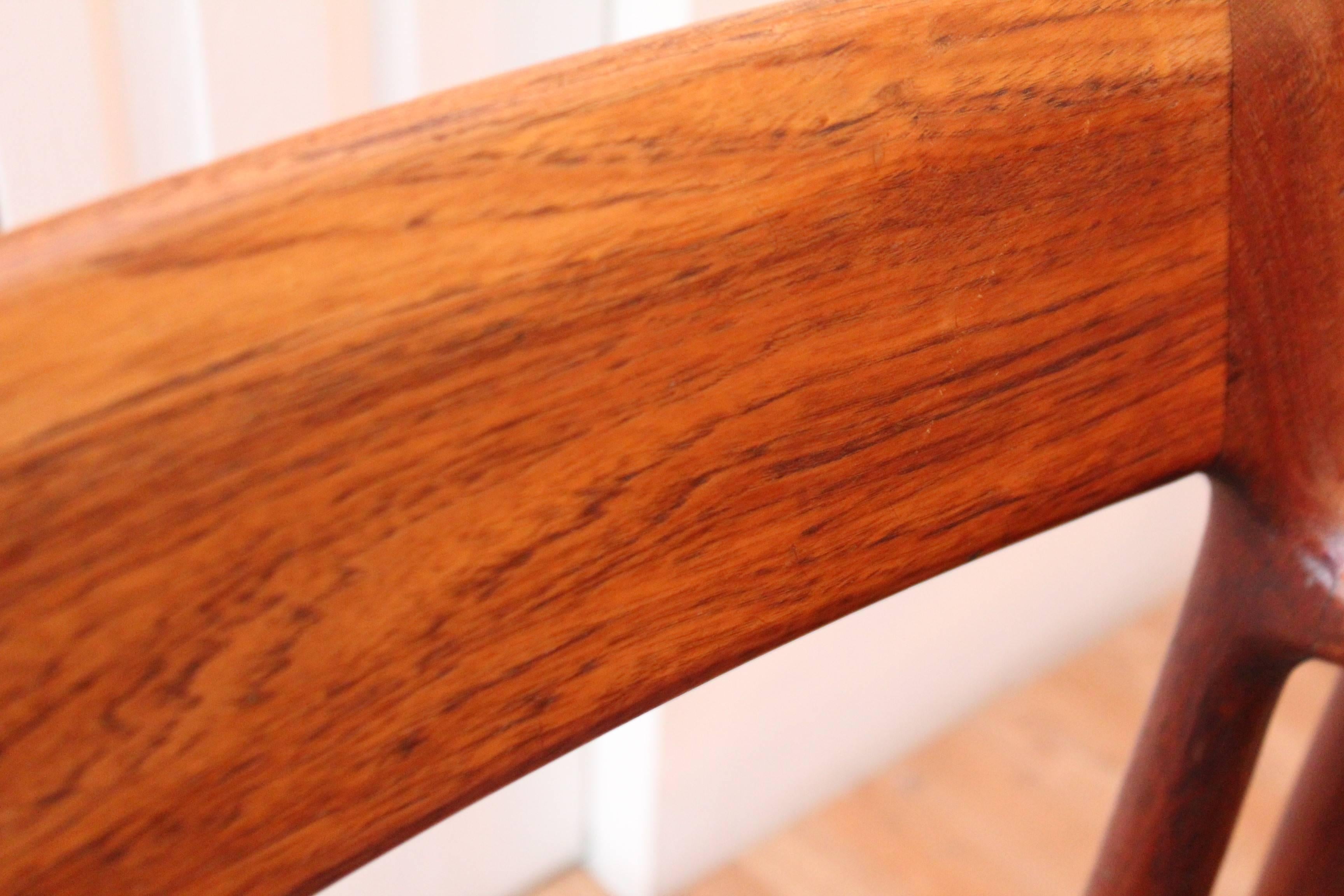 Johannes Norgaard Danish Teak Dining Chairs In Good Condition In Chicago, IL