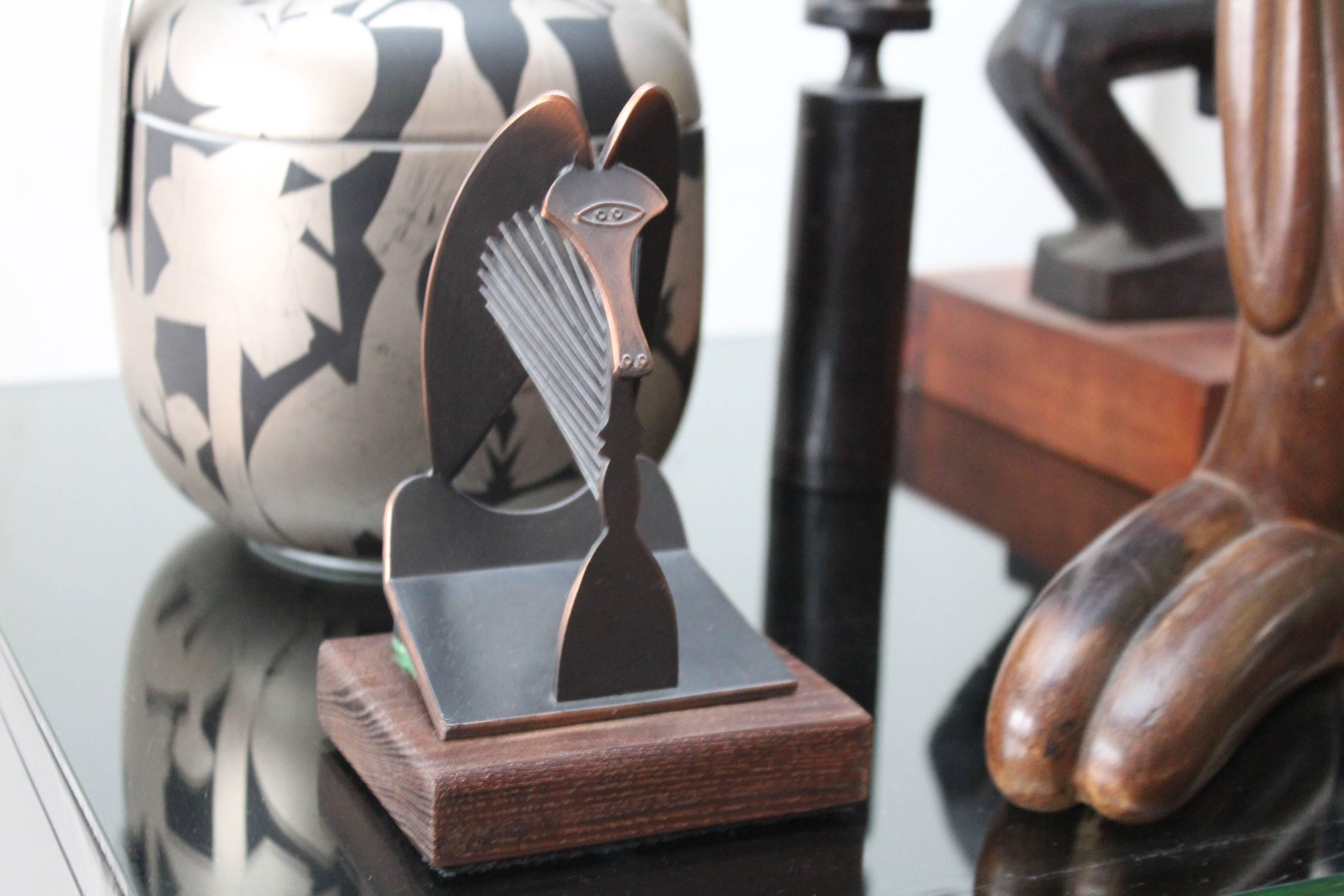 Mid-Century Modern Chicago Picasso Cubist Sculpture