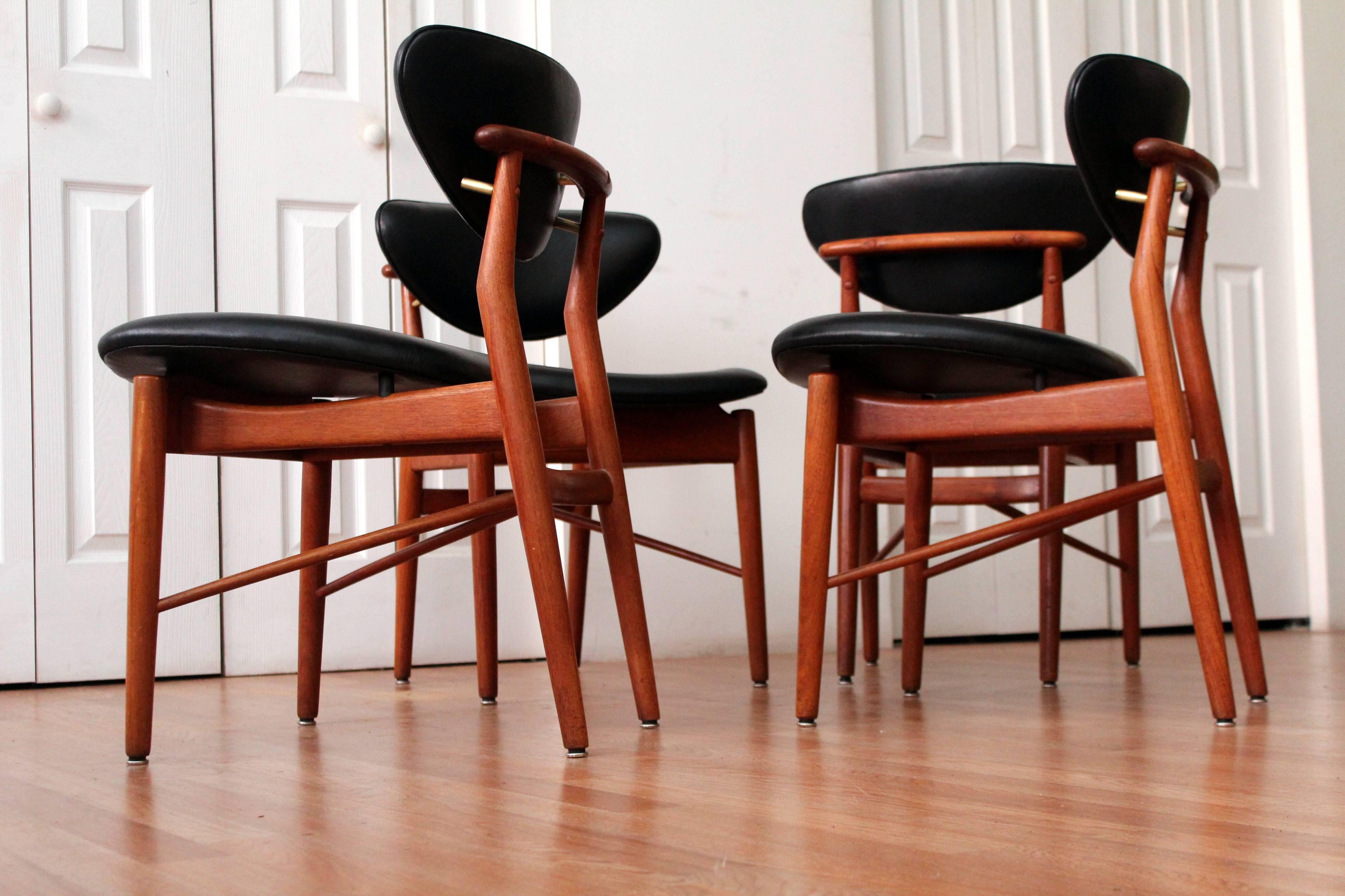 Danish Finn Juhl 108 Dining Chairs