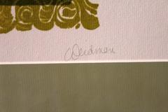 David Weidman Signed and Numbered Hand Pulled Silkscreen "Harbor"