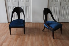 Pair of Spoon Back Chairs