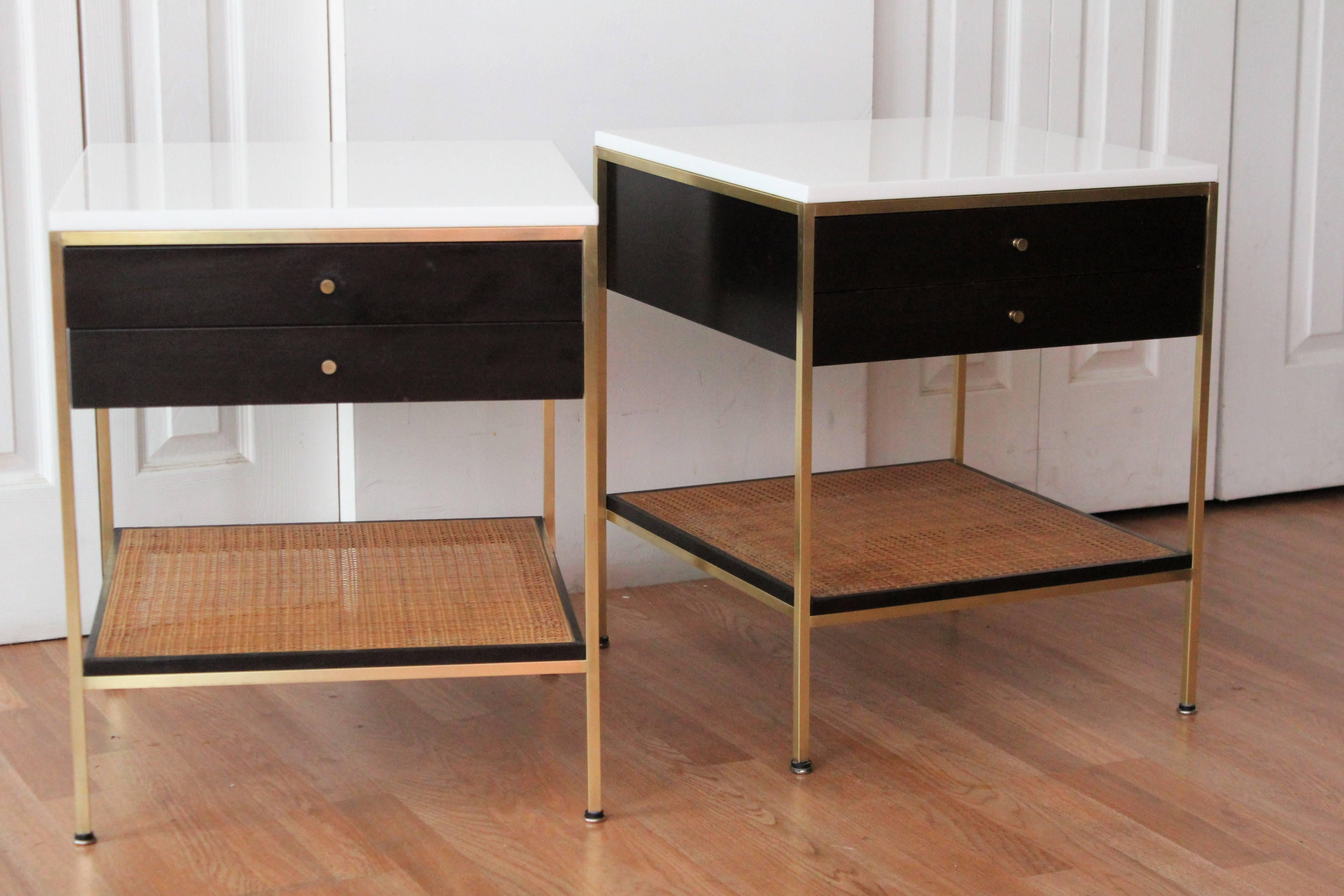 American Paul McCobb Pair of Nightstands Side Tables