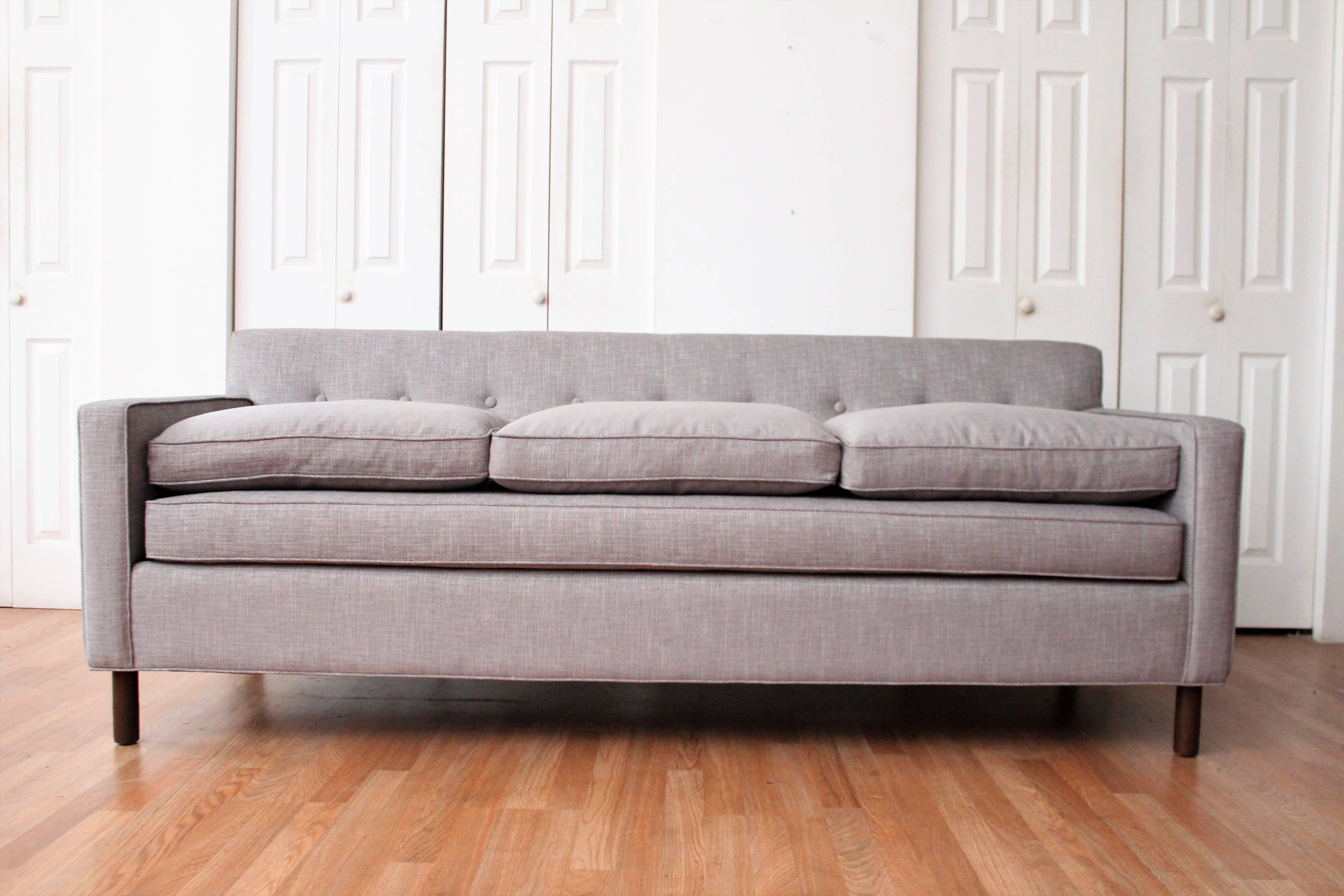 American Baker Style Sofa  For Sale