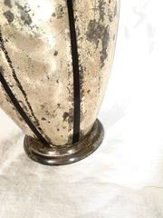 Deco Style Metal Vase