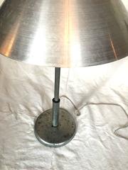 Vintage Metal Table Lamp with Metal Shade