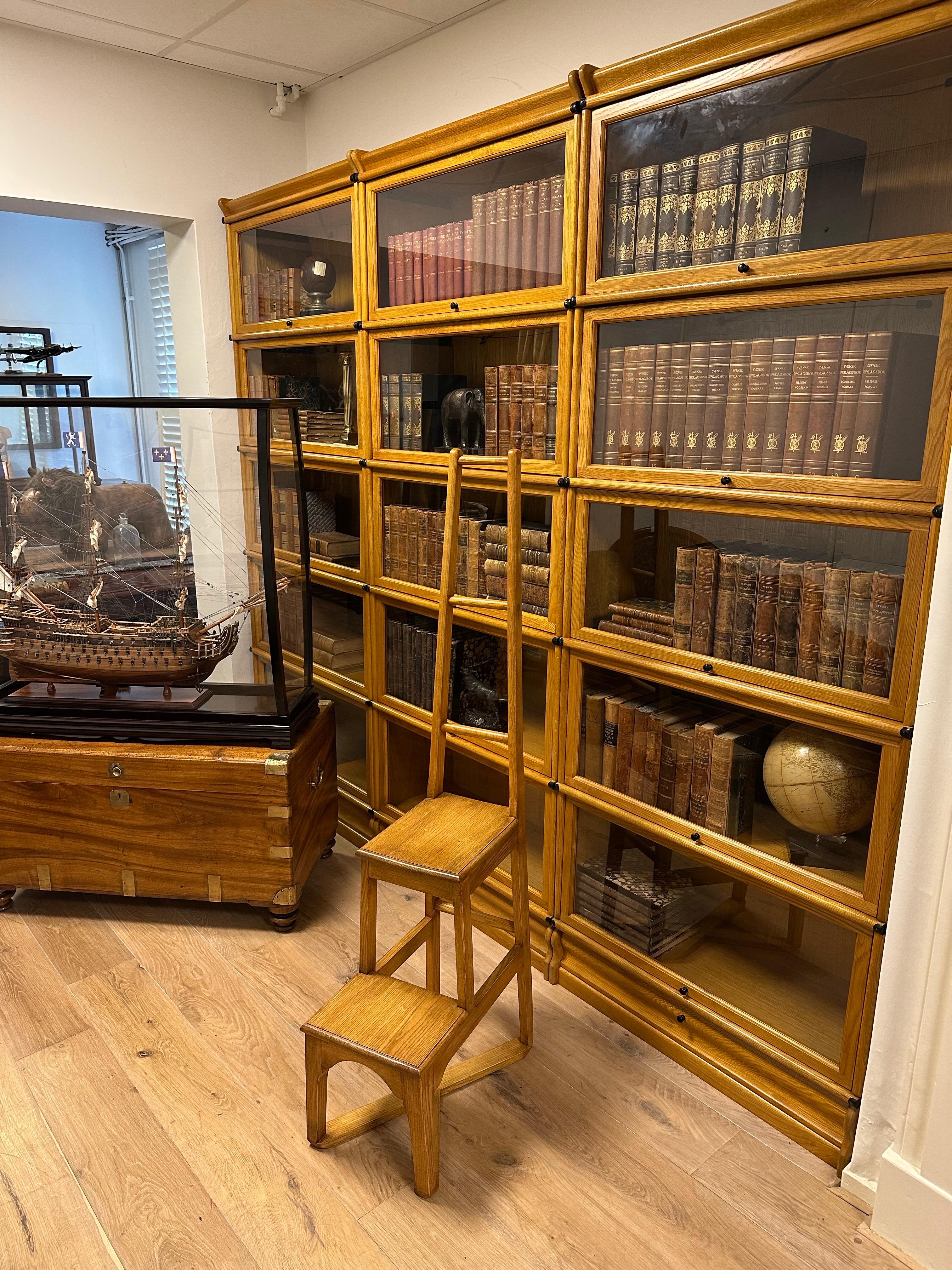 Grande libreria Globe Wernicke in rovere in vendita 7