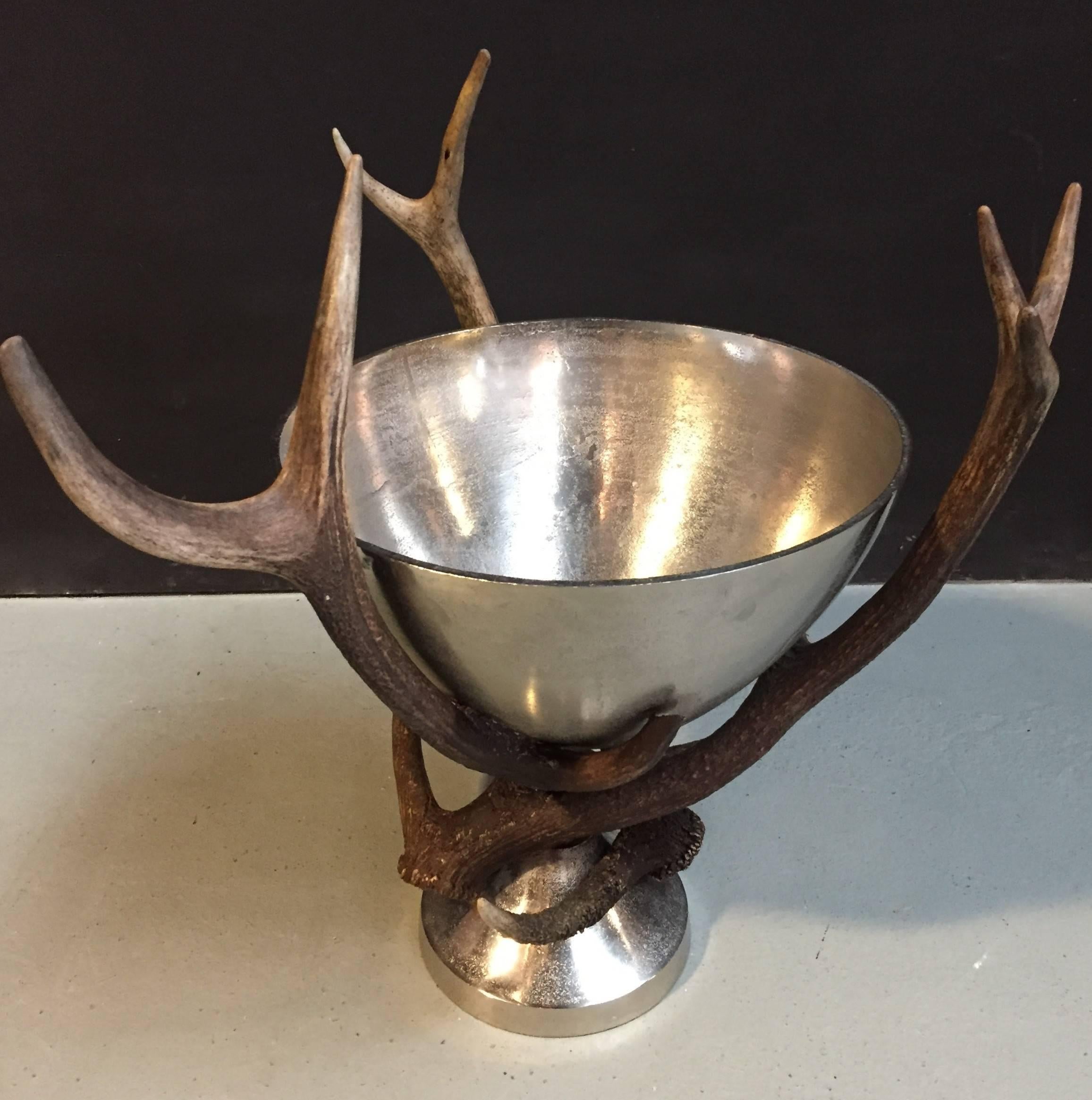 Dutch Champagne Cooler with Antlers
