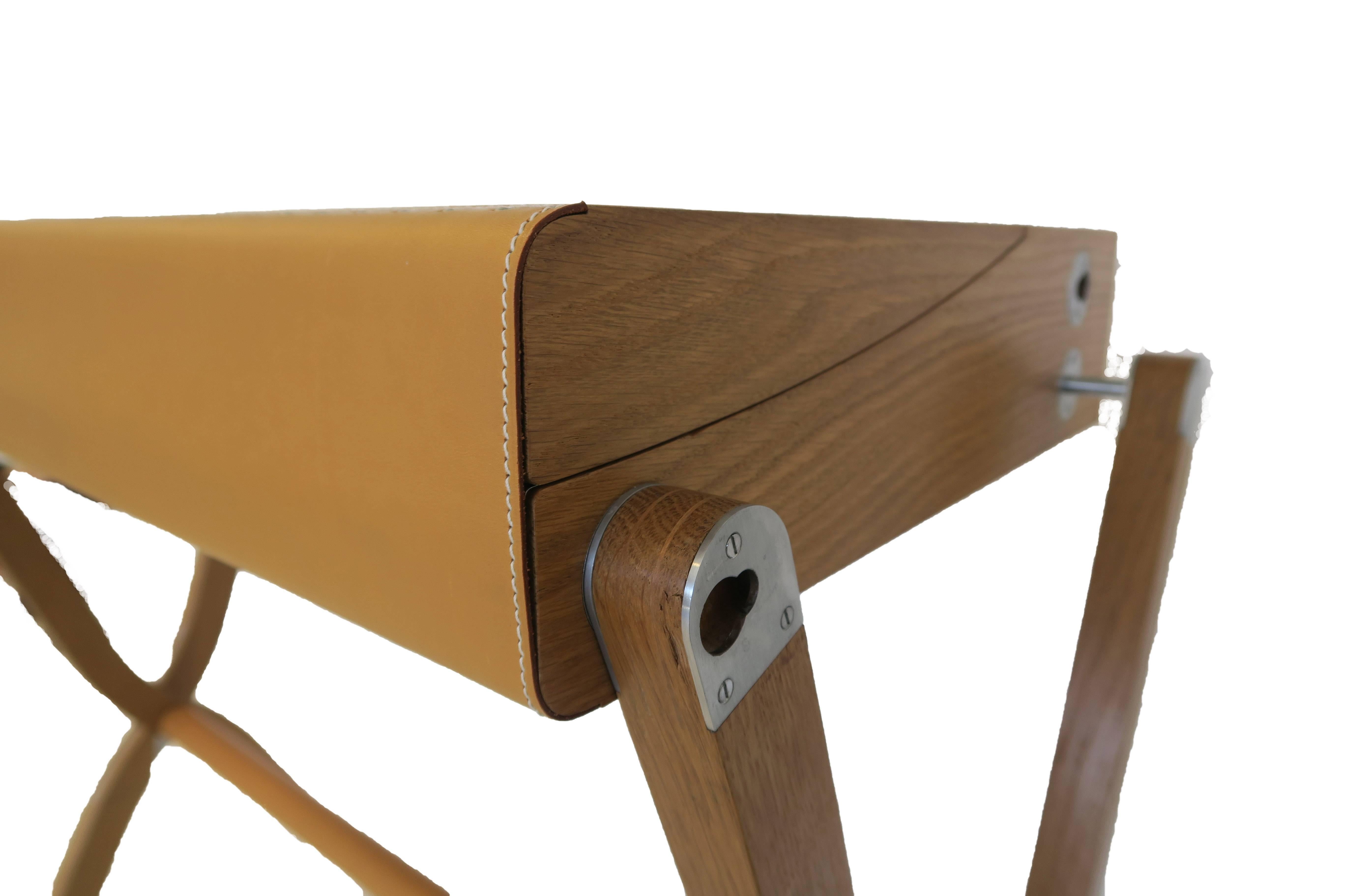 wood folding desk