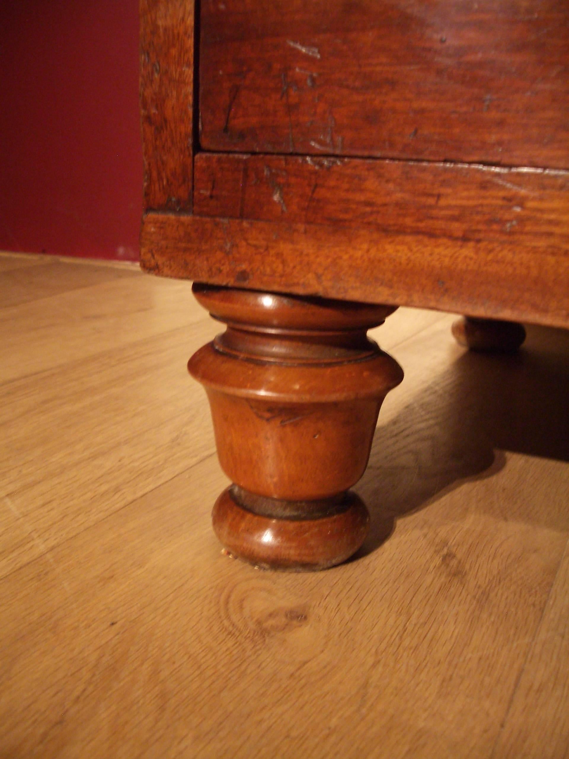 British Superb Quality 19th Century Cuba Mahogany Campaign Chest