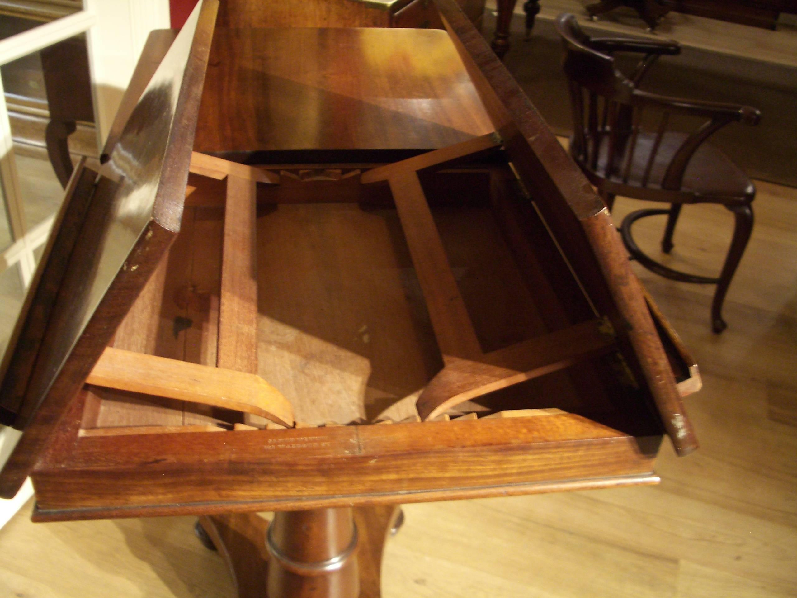 British 19th Century Georgian Adjustable Reading Table