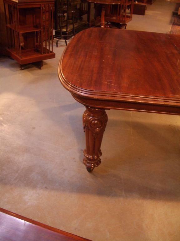Great Impressive Antique Victorian Dining Table at 1stDibs