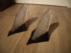 Set Art Deco Wall Lights from Schneider, France, 1920