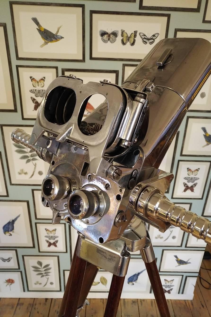 Metal German Carl Zeiss WWII Binoculars, 1943-1945