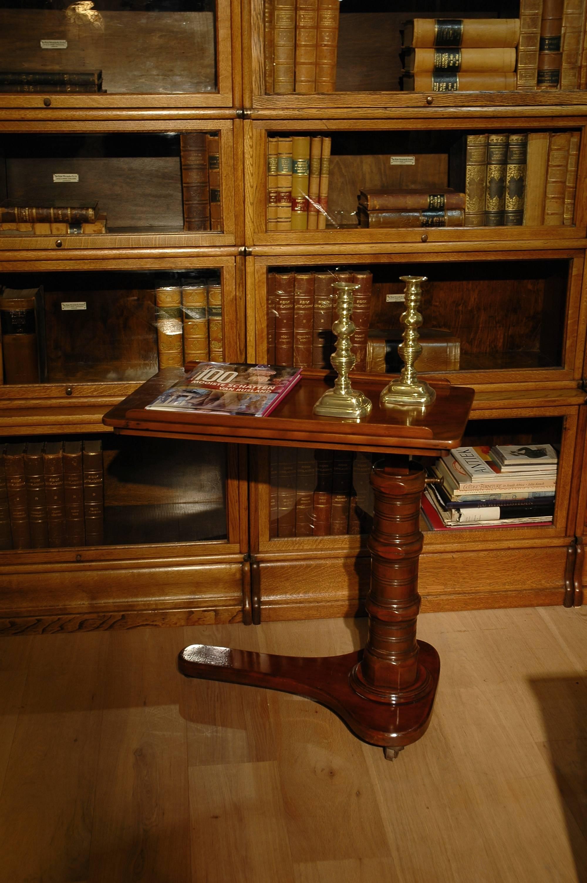 Mahogany Reading Table or Book Stand 2