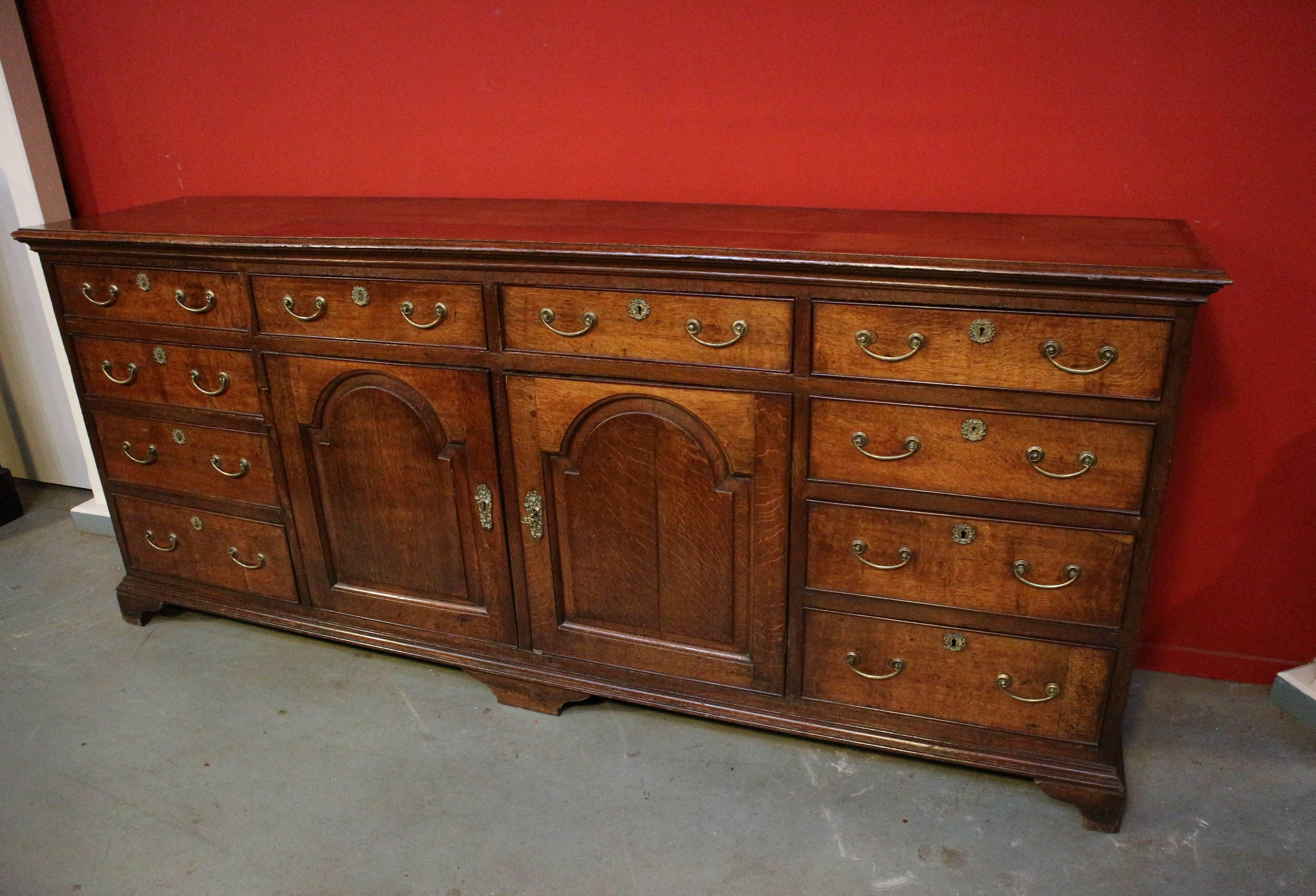 18th Century George III Oak Dresser 1