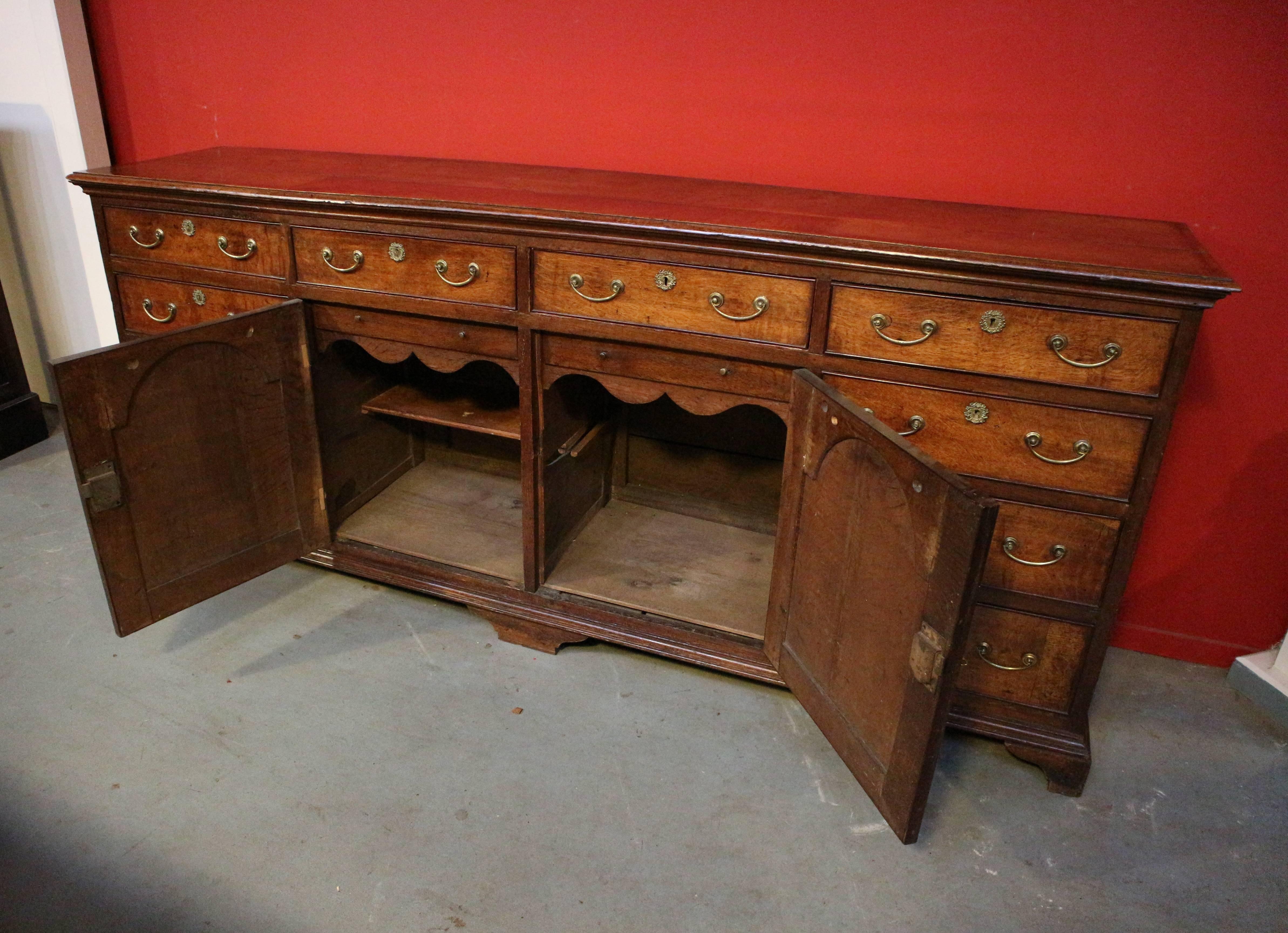 18th Century George III Oak Dresser 2