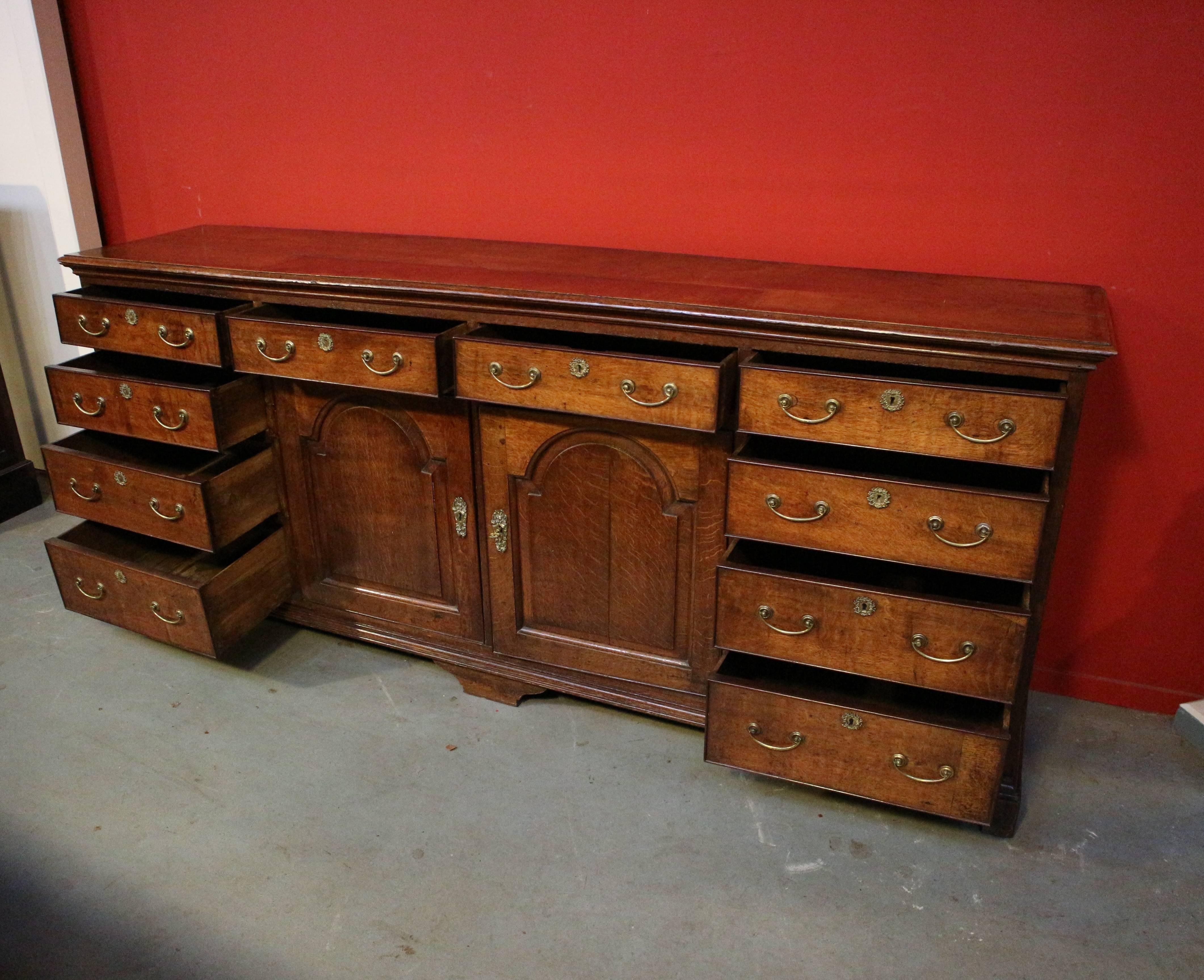 18th Century George III Oak Dresser 3