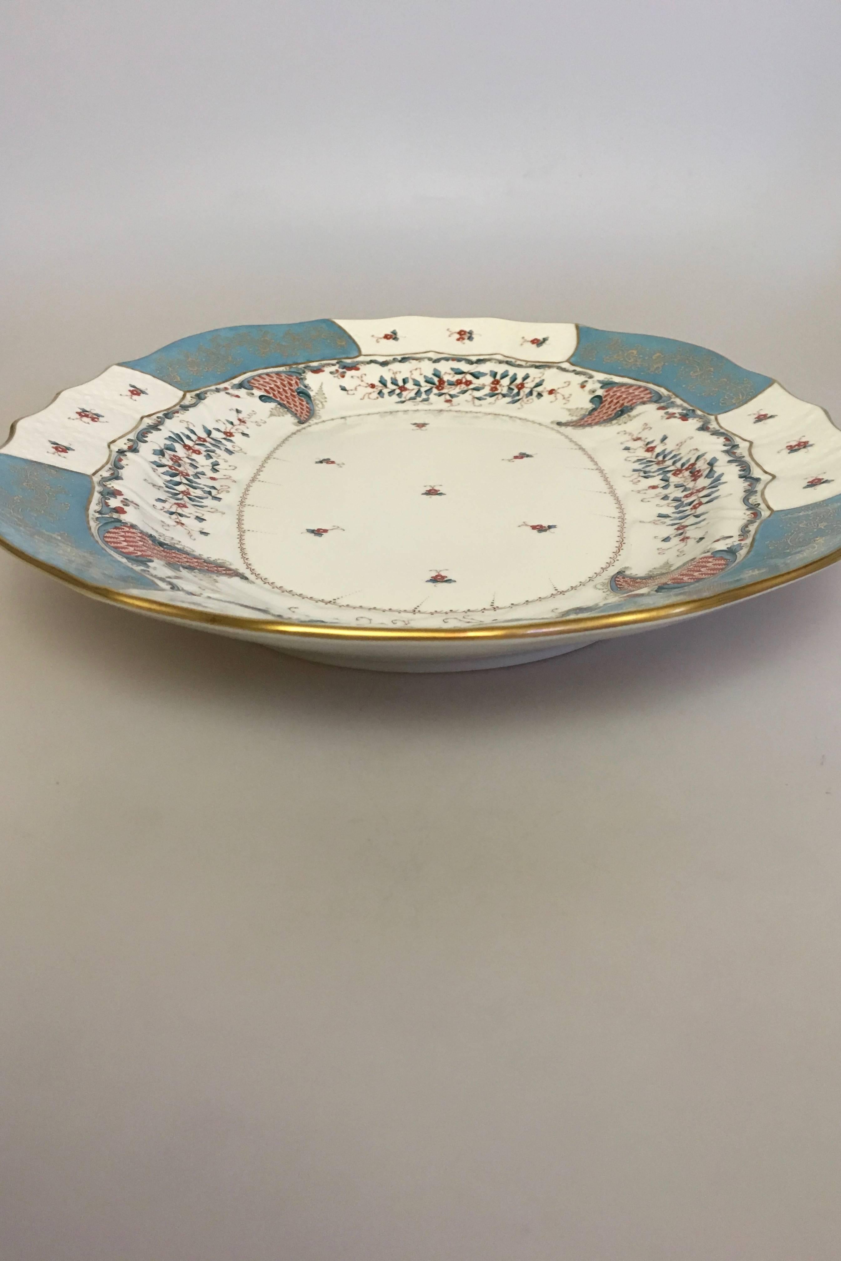 Herend Cornucopia (TCA) oval platter, Hungary #1101. Hungarian vintage Herend porcelain oval serving platter. Hand-painted with one of Herend's most magnificent pattern 