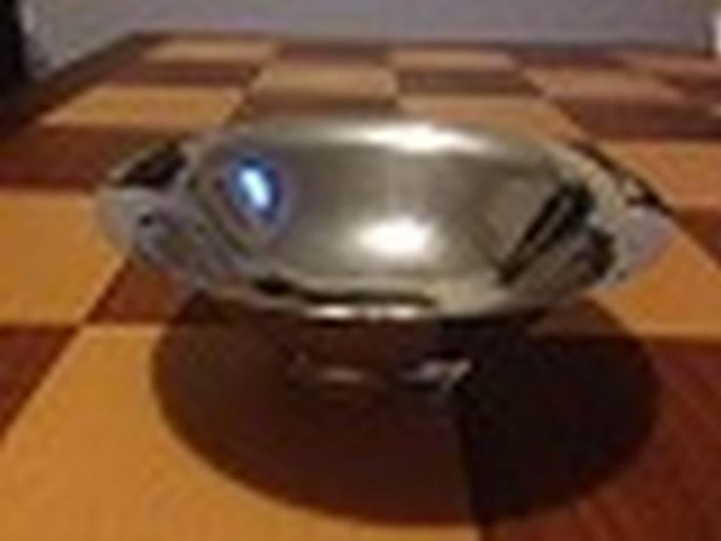 Modern Georg Jensen Sterling Silver Bowl, #575C For Sale