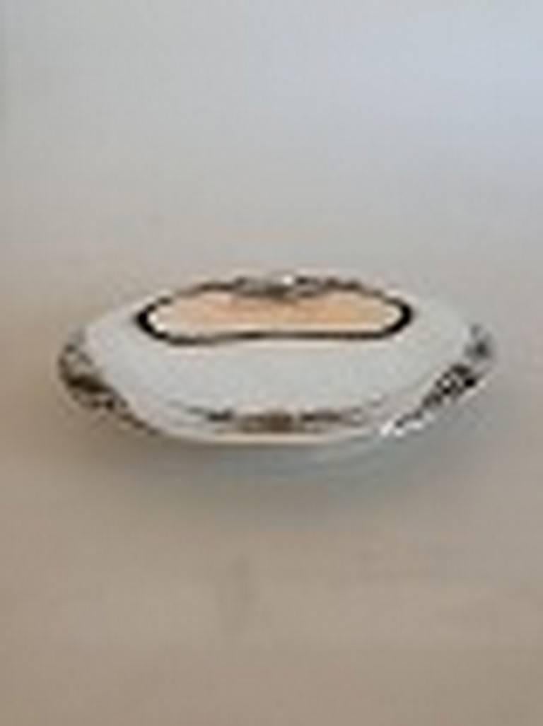 Georg Jensen sterling silver blossom bowl #2B. Measures 25cm / 9 27/32