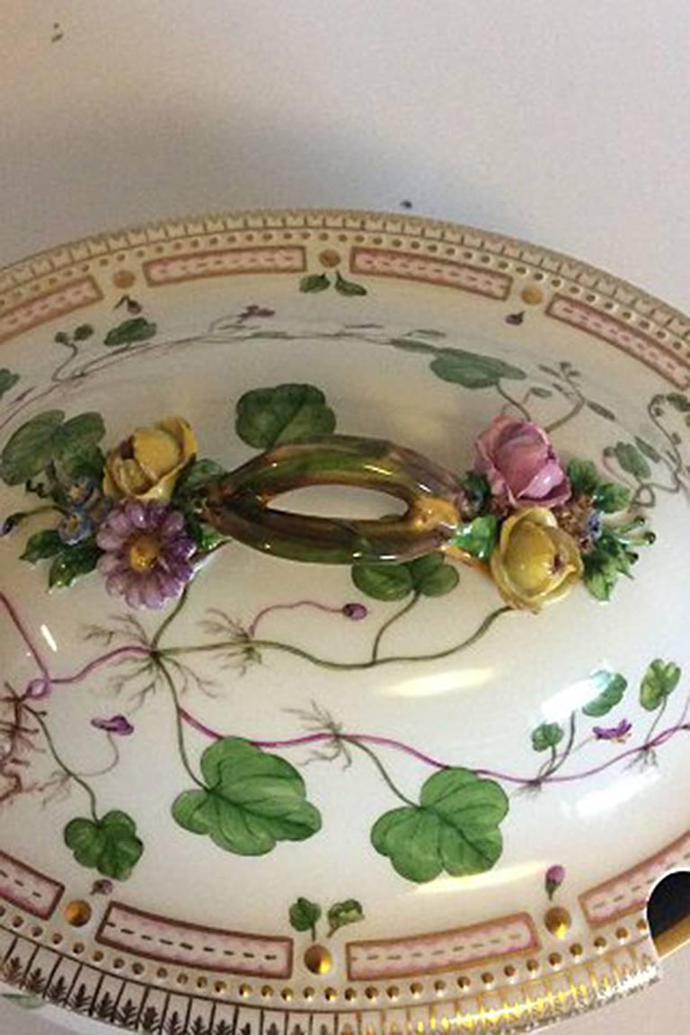 Danish Royal Copenhagen Flora Danica Large Tureen #3560