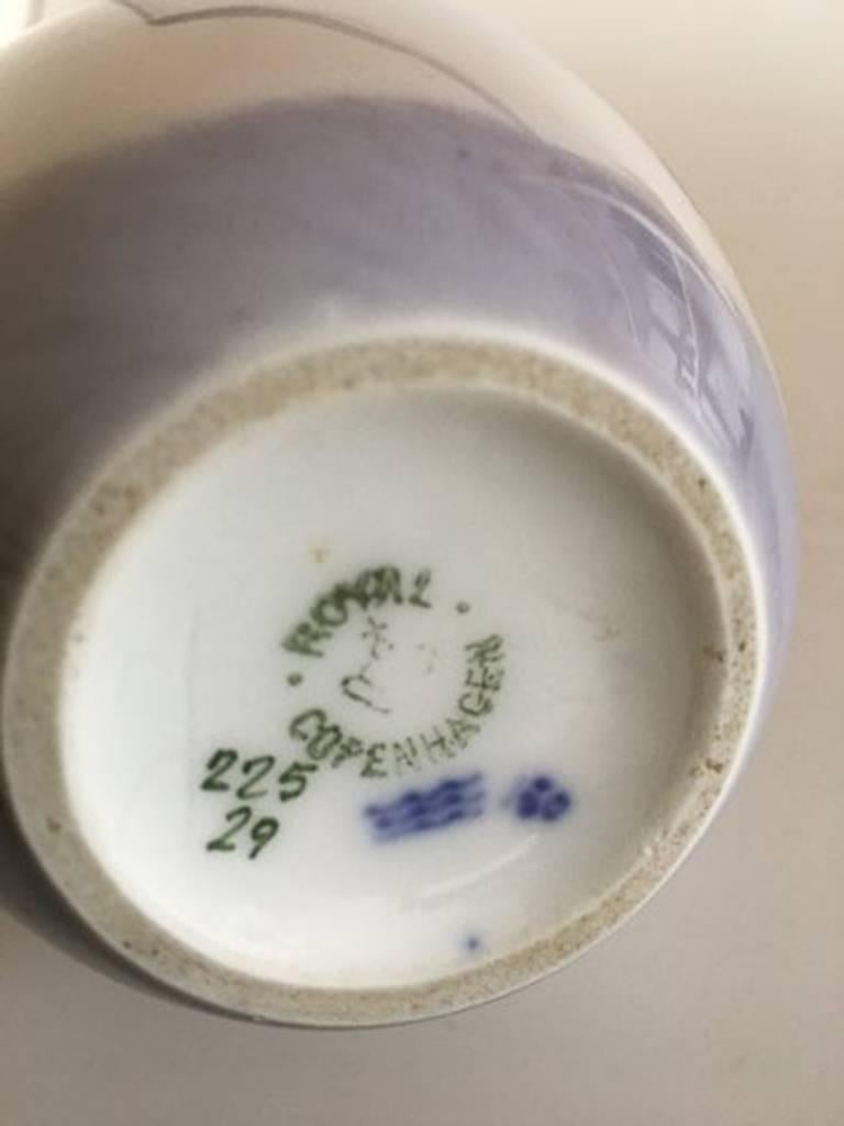 Vase Unika Art Nouveau Royal Copenhagen Par Bertha Nathanielsen - Danemark