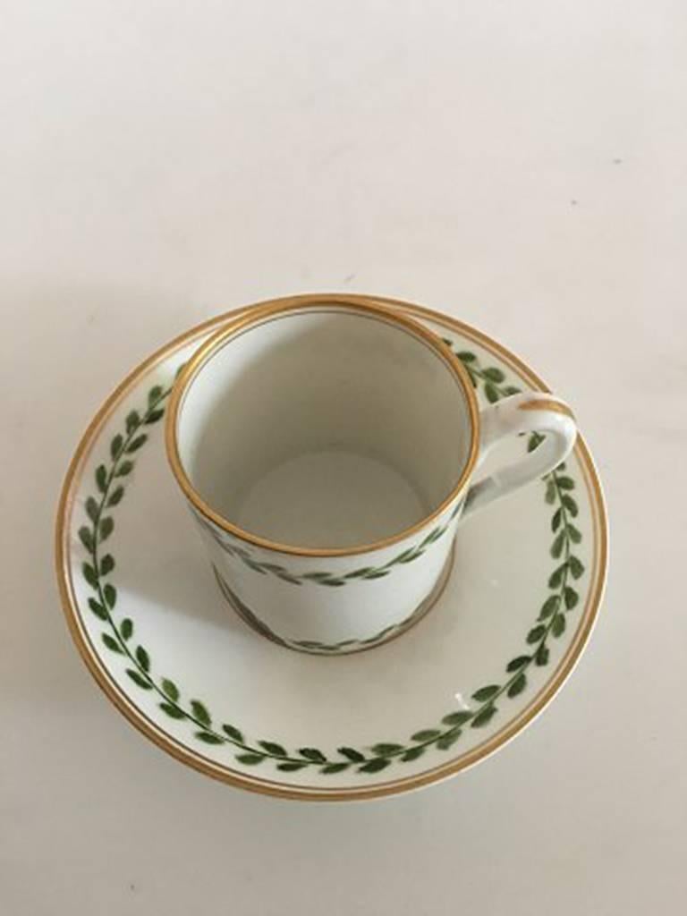 Danish Bing & Grondahl Mocca Cup and Saucer For Sale