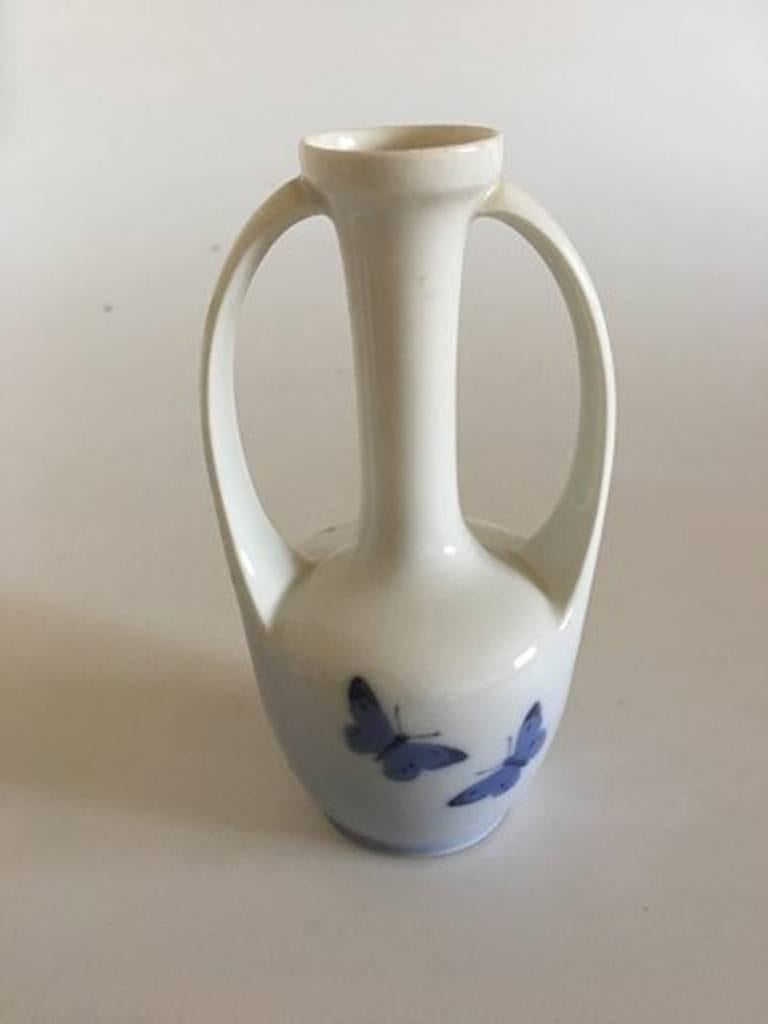 Danish Royal Copenhagen Art Nouveau Vase with Two Handles #951/60A For Sale