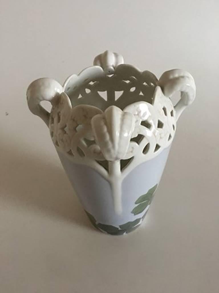 Danish Royal Copenhagen Art Nouveau Fern Vase #198/219