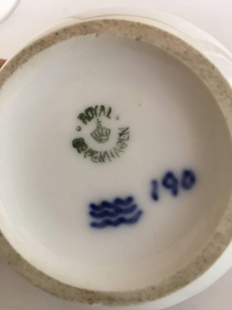 Vase / Lampe Art Nouveau – Royal Copenhagen – N°376 / 11 – Porcelaine Danoise