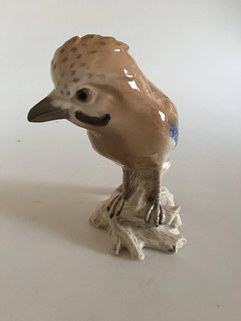 Danish Bing & Grondahl Figurine of Jay Bird #1760 For Sale