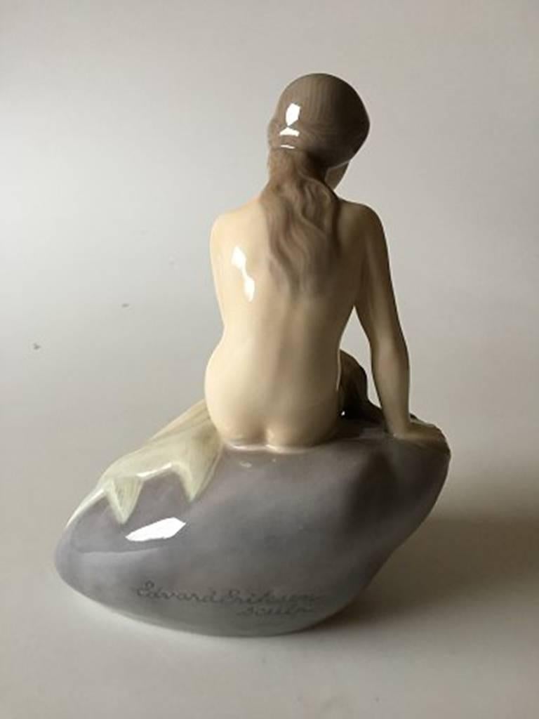 royal copenhagen mermaid figurine