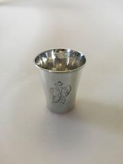 Georg Jensen Sterling Silver Cup with Ornament