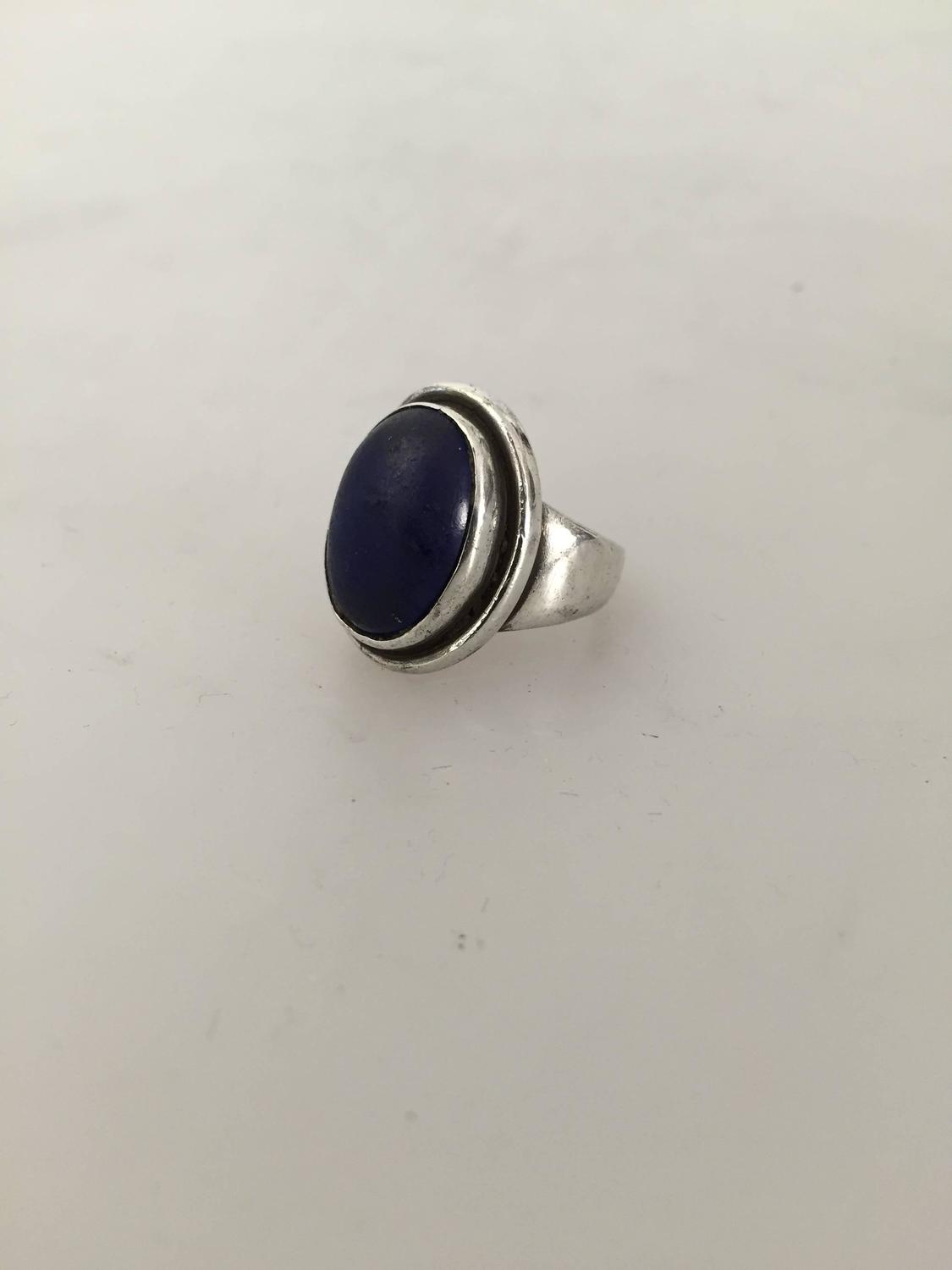Georg Jensen Sterling Silver Ring For Sale at 1stdibs