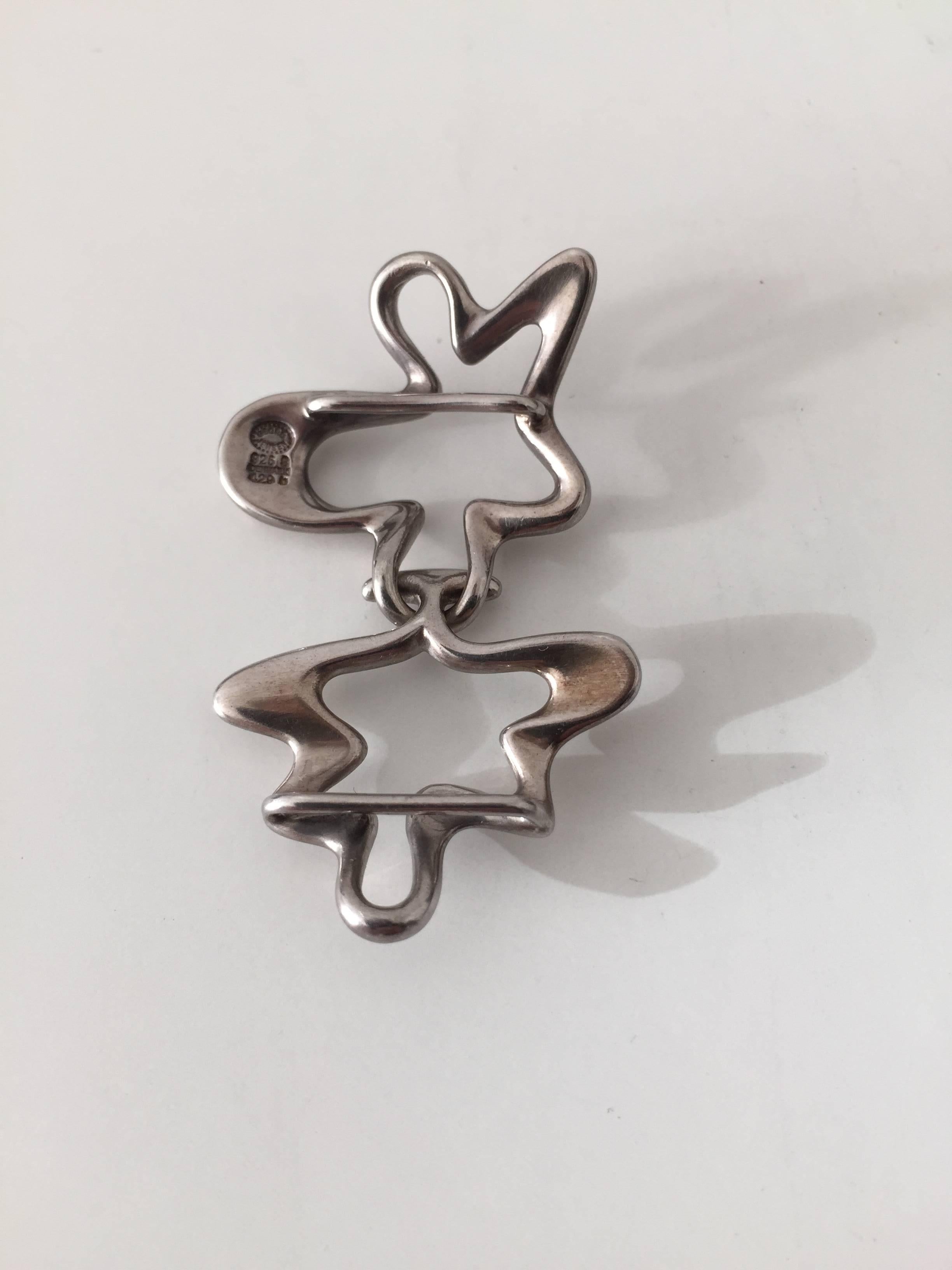 20th Century Georg Jensen Sterling Silver Henning Koppel Belt Buckle