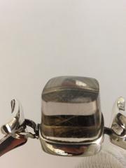 Georg Jensen Sterling Silver Torun Bracelet with Quartz