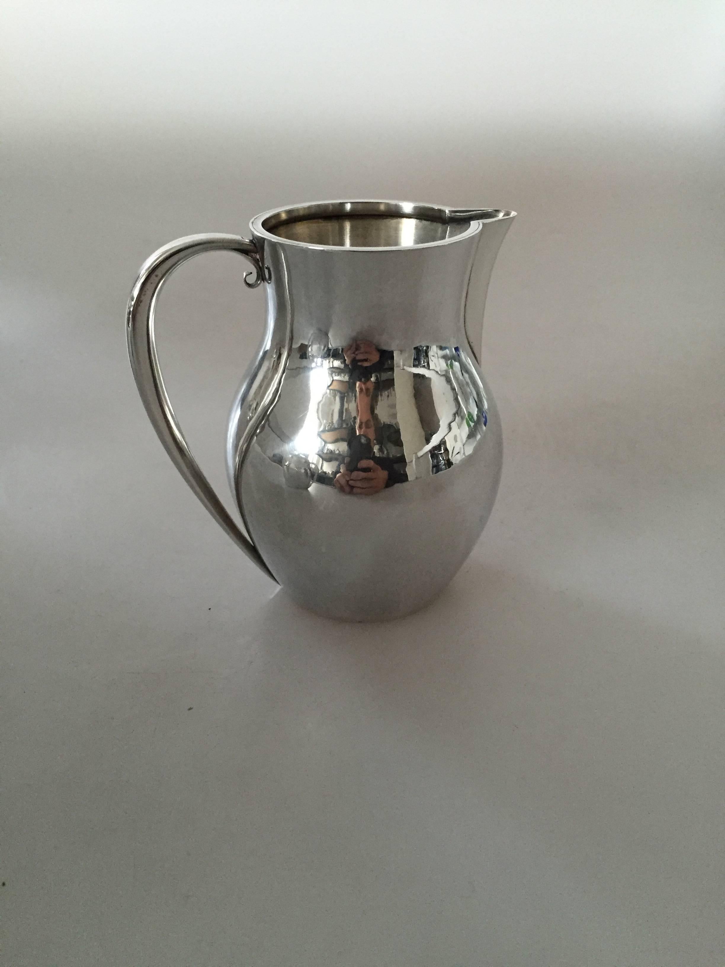 Hans Hansen Sterling Silver Karl Gustav Hansen Coffee Set 1