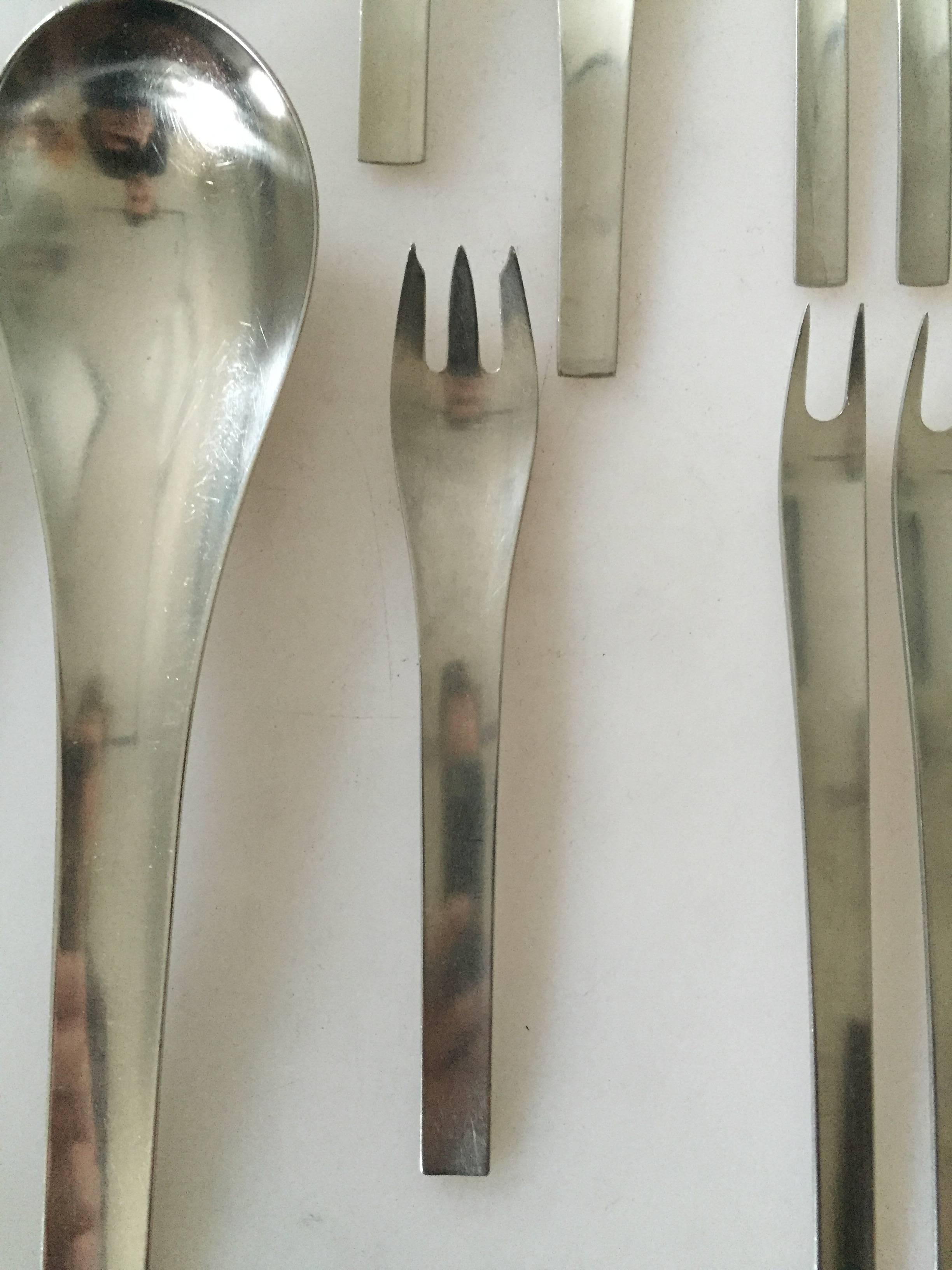 georg jensen blue shark flatware