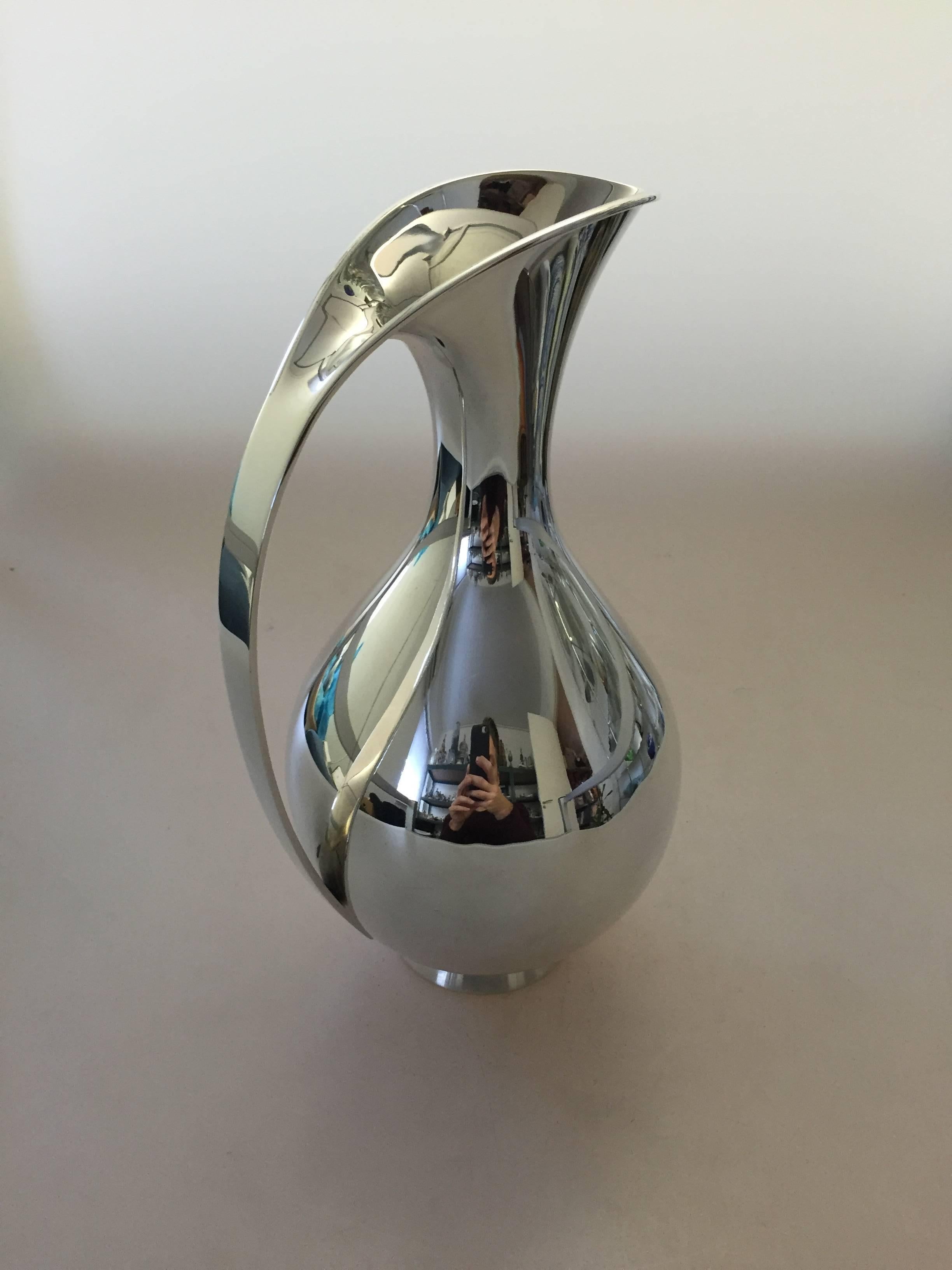Danish Kay Fisker 1960s Sterling Silver Water Pitcher For Sale