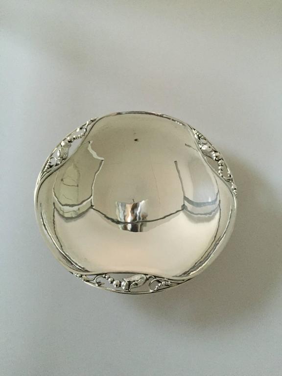 Jensen Blossom or Magnolia Flat Bowl For Sale at 1stDibs