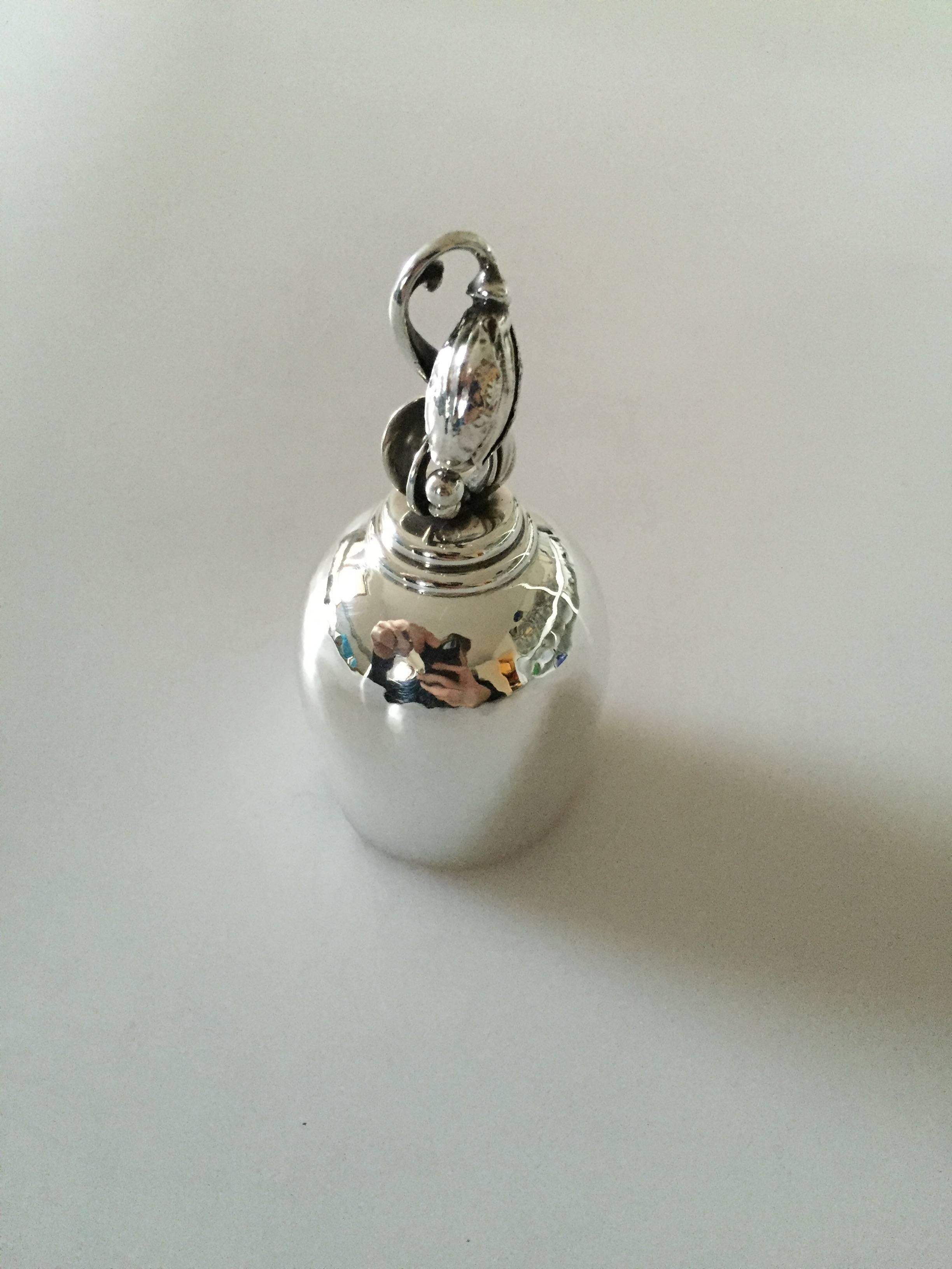 Art Nouveau Georg Jensen Sterling Silver Blossom Table Bell