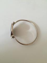 N.E. From Danish Sterling Silver Bracelet with Blue Stone